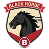 Black Horse 'B' Walcote badge