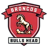 Bulls Head Broncos badge