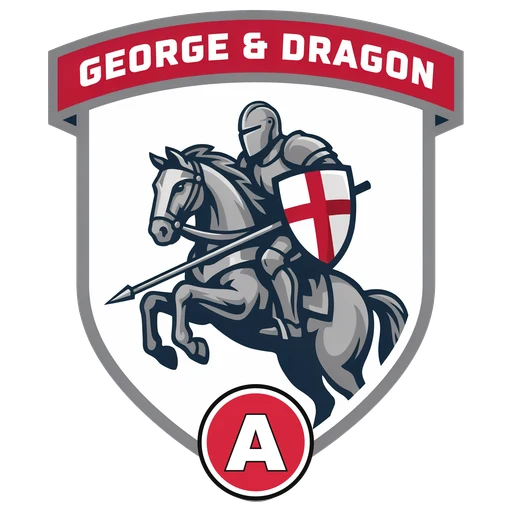 George & Dragon 'A' badge