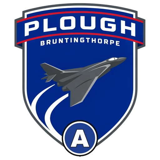 Plough 'A' Bruntingthorpe badge