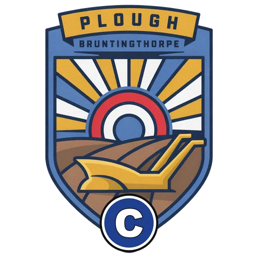Plough 'C' Bruntingthorpe badge