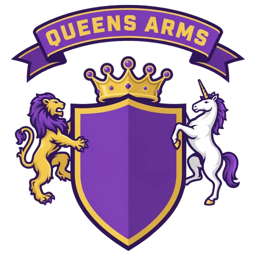 Queens Arms badge