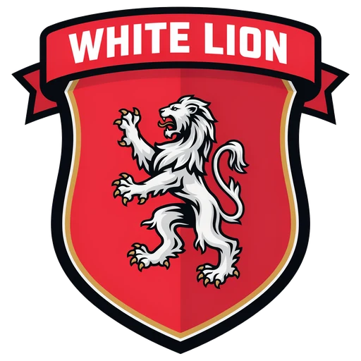 White Lion badge